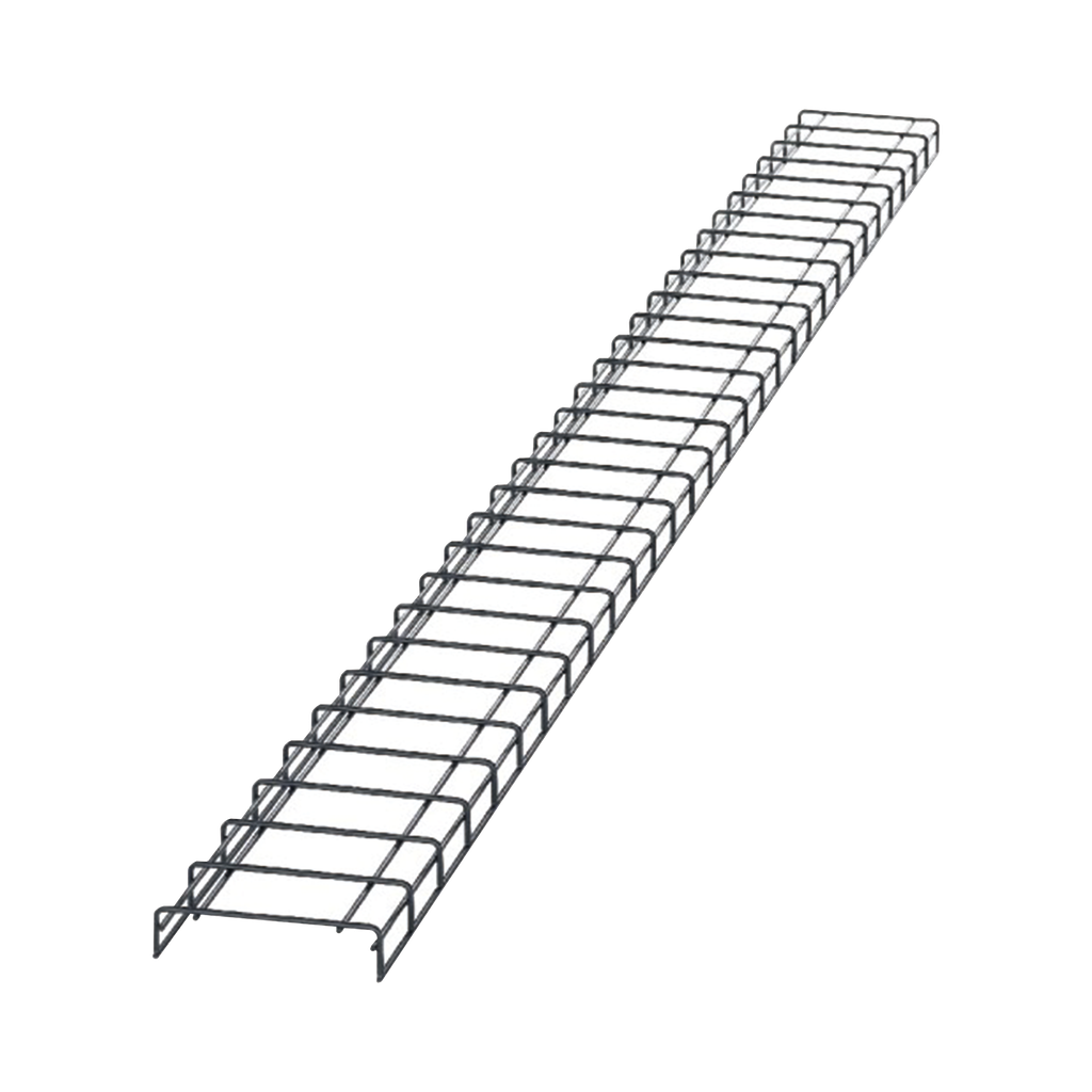 [WG8BL10] Charola para Canalización Wyr-Grid® Tipo Malla, Con Pintura Electrostática en Color Negro, 8 in (203.2 mm) de Ancho, 53.1 mm de Alto y 3 m de Largo
