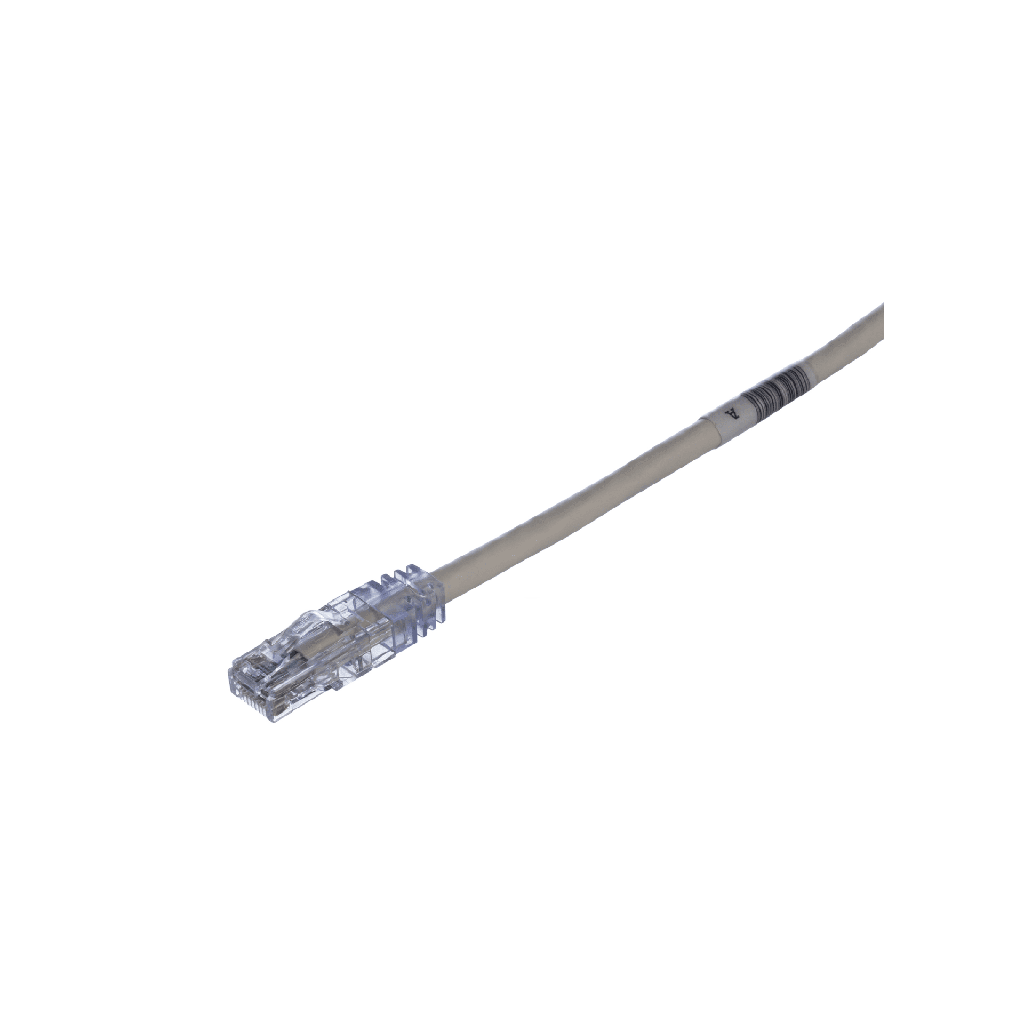 Cable de Parcheo TX6, UTP Cat6, 24 AWG, CM Color Blanco Mate, 2ft