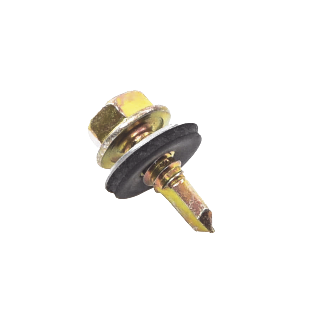 Tornillo Punta Broca Sello Montado 6.5 X 38 mm (1/4 X 1 1/2) Caj. C/100pz.