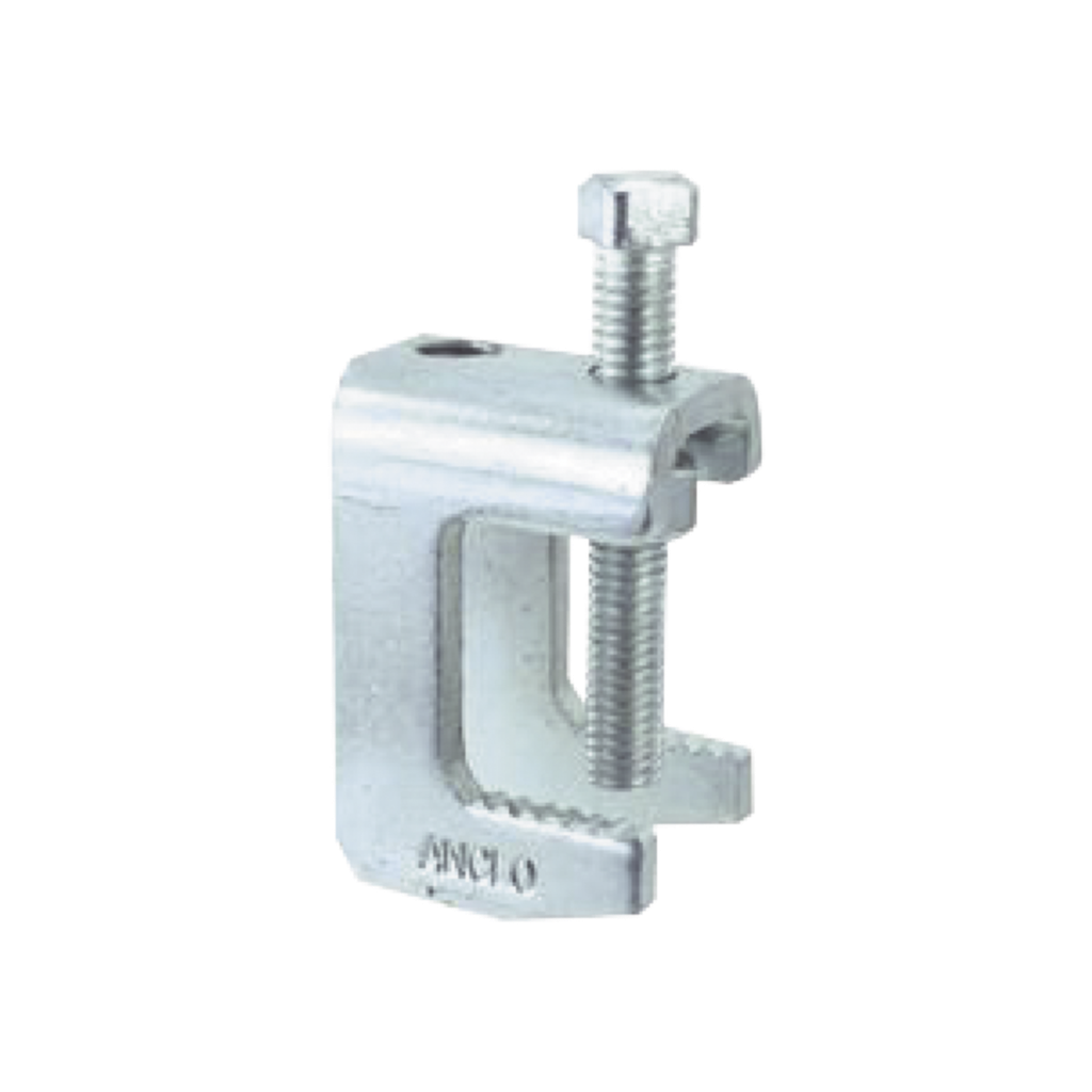 Mordaza Acero Fija barras de 3/4, para varilla roscada de 1/4.