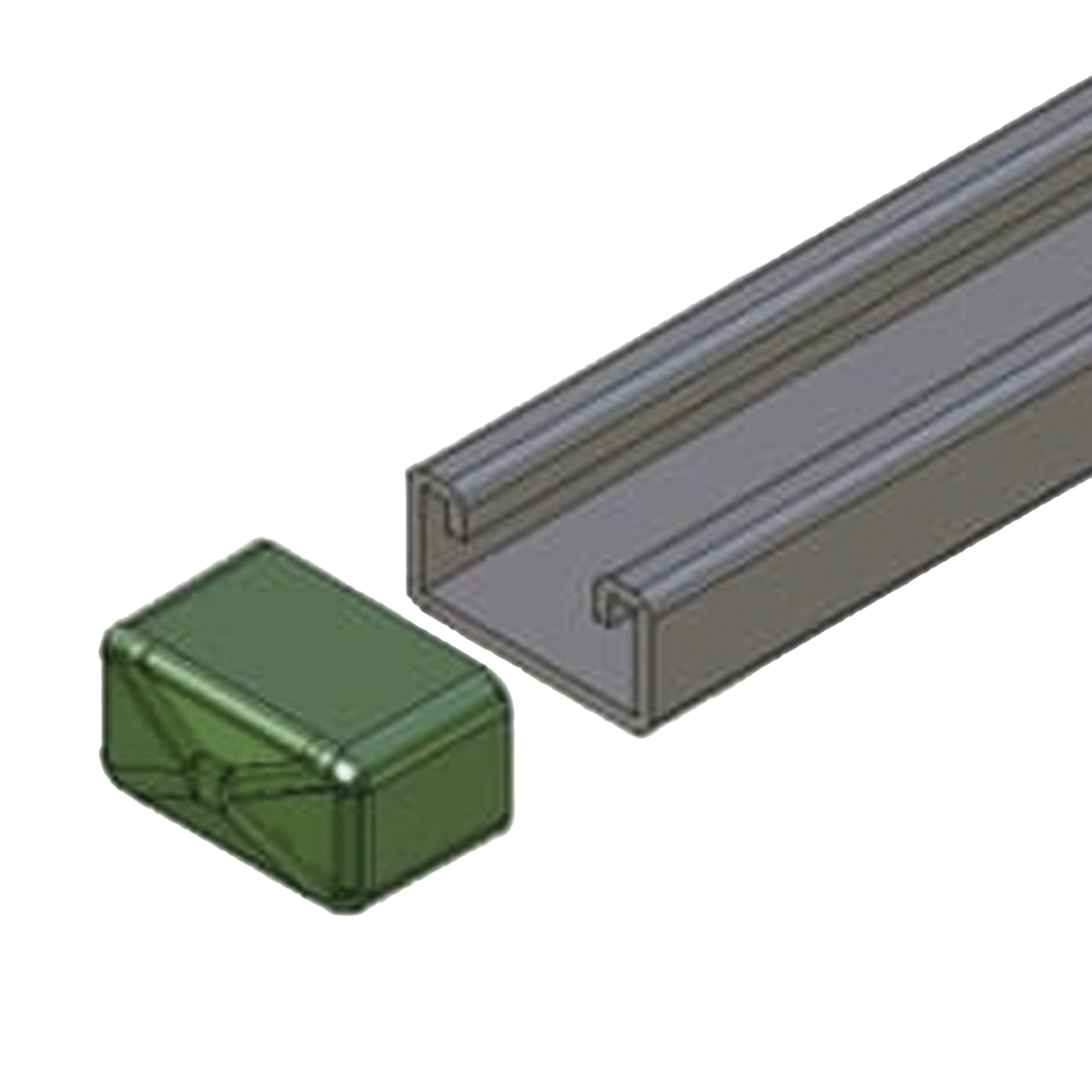 Remate Cuadrado para Unicanal 4X2.