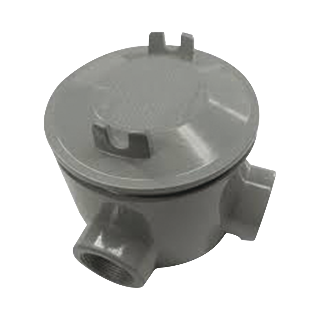 Caja con Tapa Tipo GRL de 1 (25 .4 mm) / Caja a Prueba de Explosión/ Para Áreas Peligrosas / Libre de Cobre.