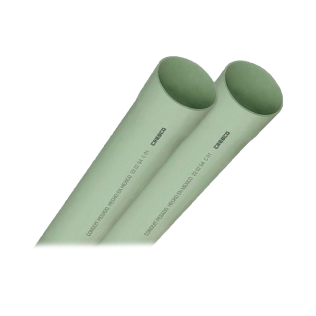 Tubo PVC Conduit pesado de 2-1/2 (60 mm)  de 3mts