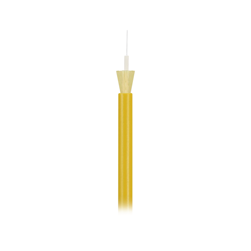 Cable de Fibra Óptica de 1 Hilo (G.657.A1), Monomodo OS2 9/125, Interior, Tight Buffer 900um, No Conductiva (Dieléctrica), Riser, Precio Por Metro