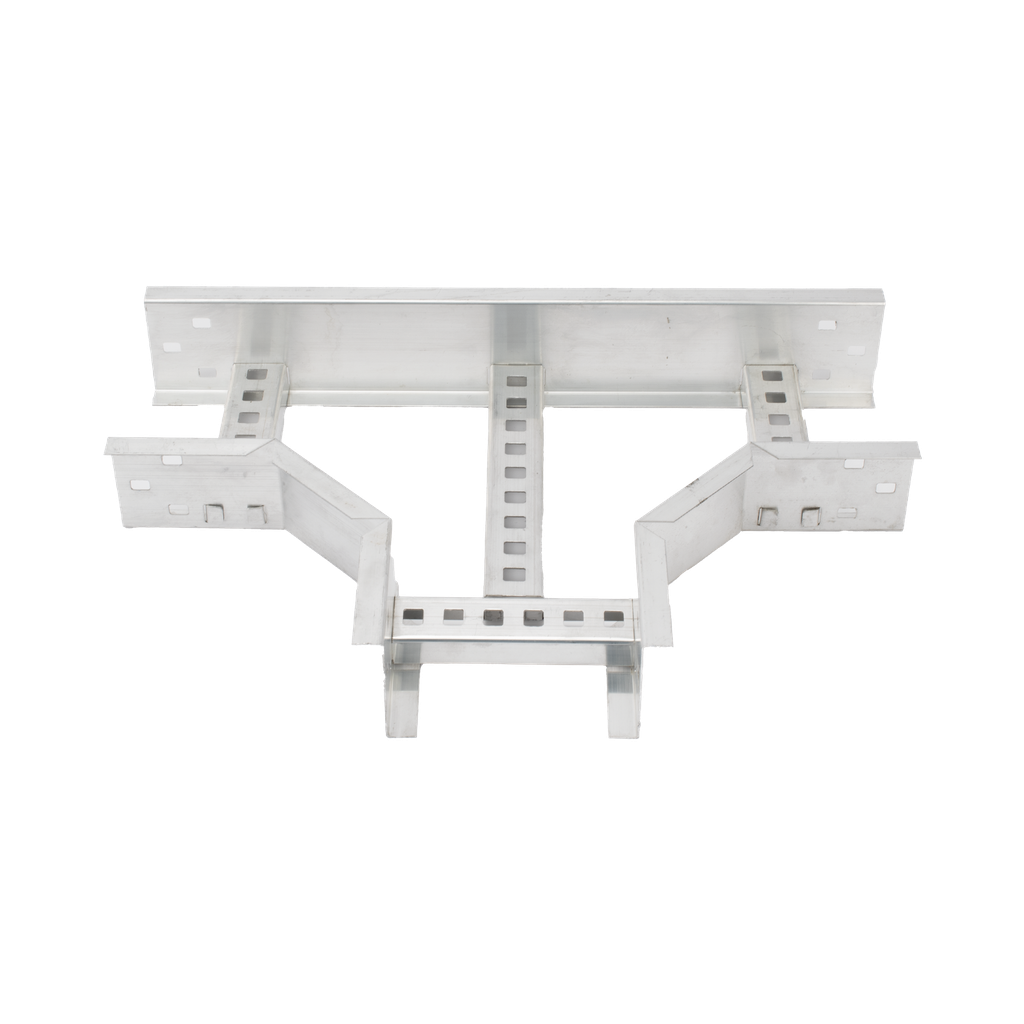 Derivación T Horizontal de Aluminio Perfil Z / Peralte 3 1/4 / Ancho 6/ Radio 8 / Incluye Tornillería (CHTHEZ314R8X6AK)