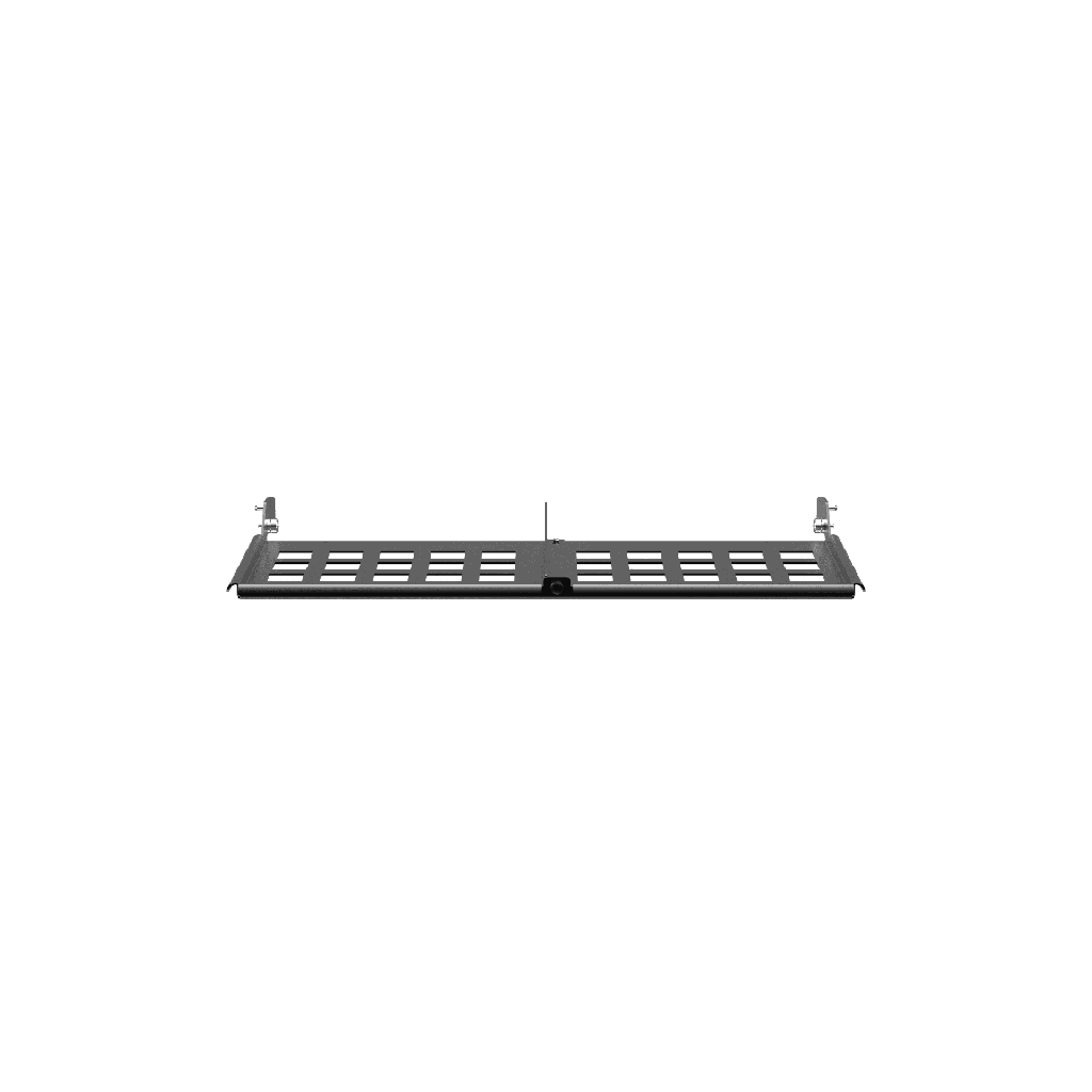 Organizador de Holgura para Cable de Fibra Óptica, Uso con Paneles HD Flex? de 1 UR, Color Negro