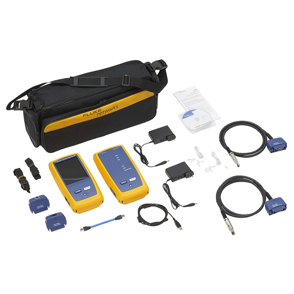 [DSX-602-PROINT] Certificador DSX-602 para Cable de Cobre Cat5e, Cat6 y Cat6A, Frecuencia de 500 MHz, Con WiFi Integrado y Pantalla LCD de 5.7 in, Versión Internacional