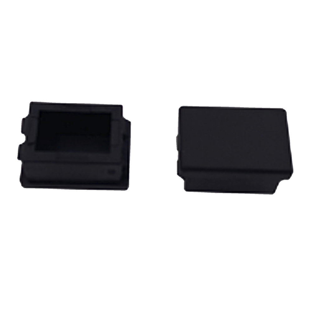 Inserto ciego para placas acopladoras LP-FO-D06 y LP-FO-D12, color negro, Bolsa con 100 pcs