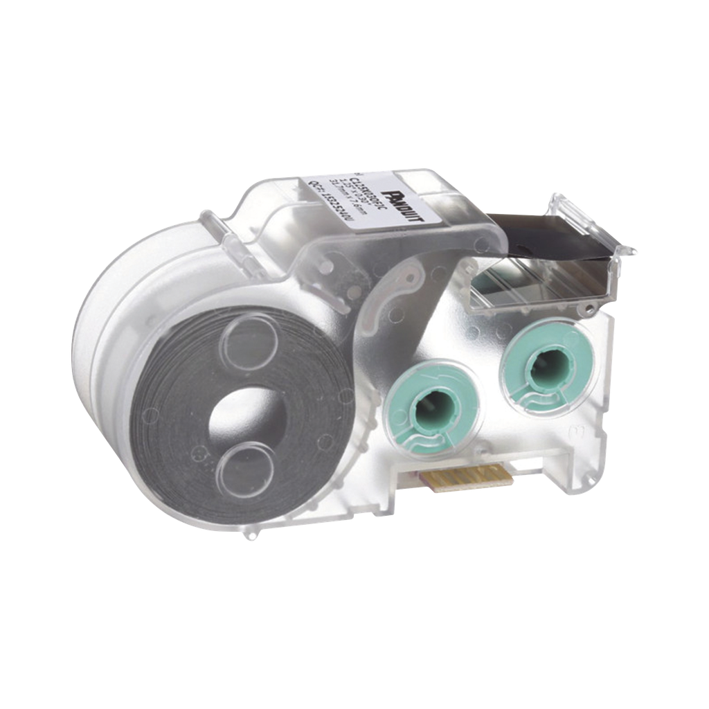 [C200X100FJC] Casete de 150 Etiquetas Adhesivas, Para Identificación de Marcadores de Cable, Rack o Gabinetes, 50.8 x  25.4 mm, Color Blanco