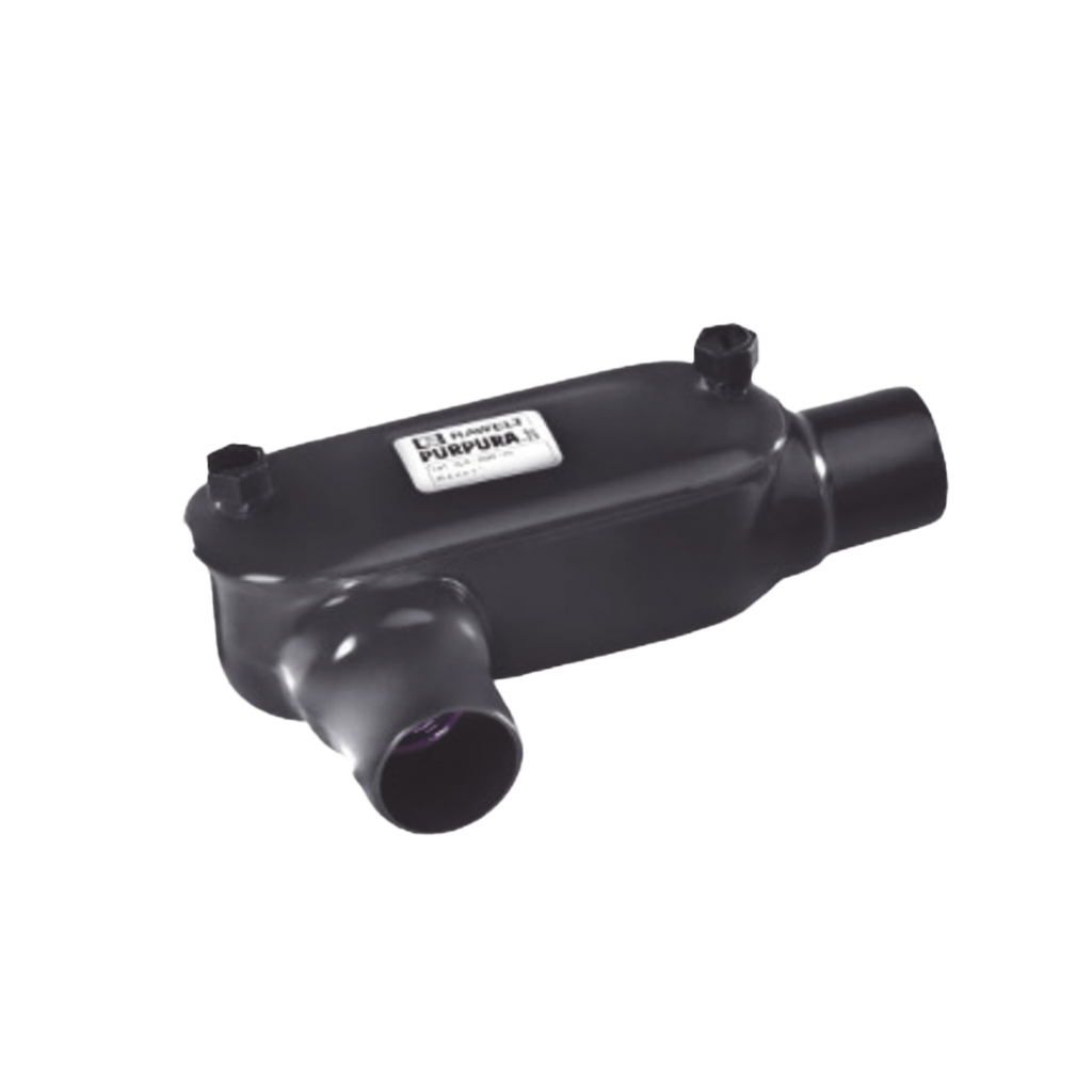 Caja Ovalada tipo LR con Recubrimiento Exterior de PVC de 1 (2 5.4 mm).