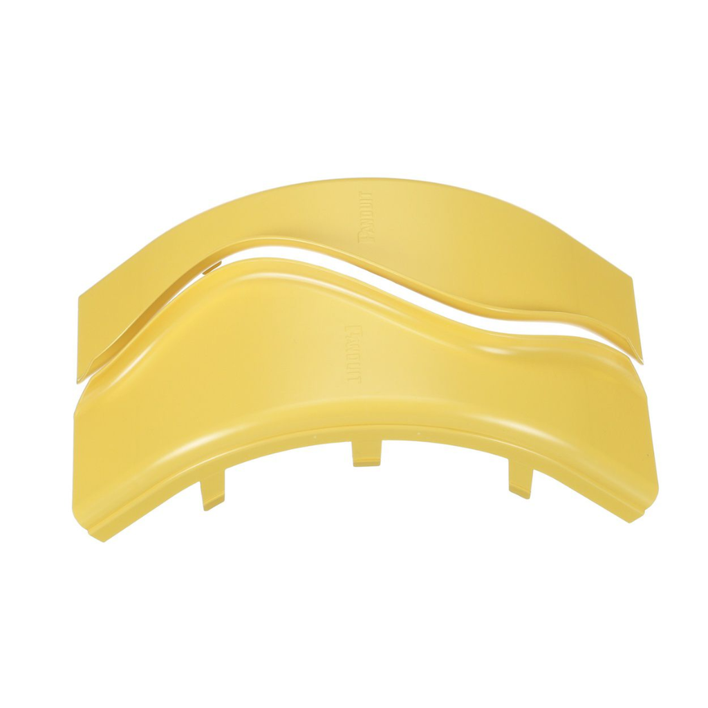 [FROVRASC4LYL] Tapa de Bajada Vertical Exterior de 90º, Para uso con Canaletas 4X4 FiberRunner?, Color Amarillo