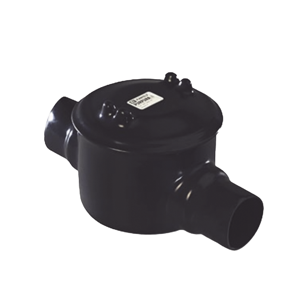 Caja para Áreas Peligrosas con Tapa Tipo GRC de 3/4 (19 mm) con Recubrimiento de PVC e  Interior de Uretano.