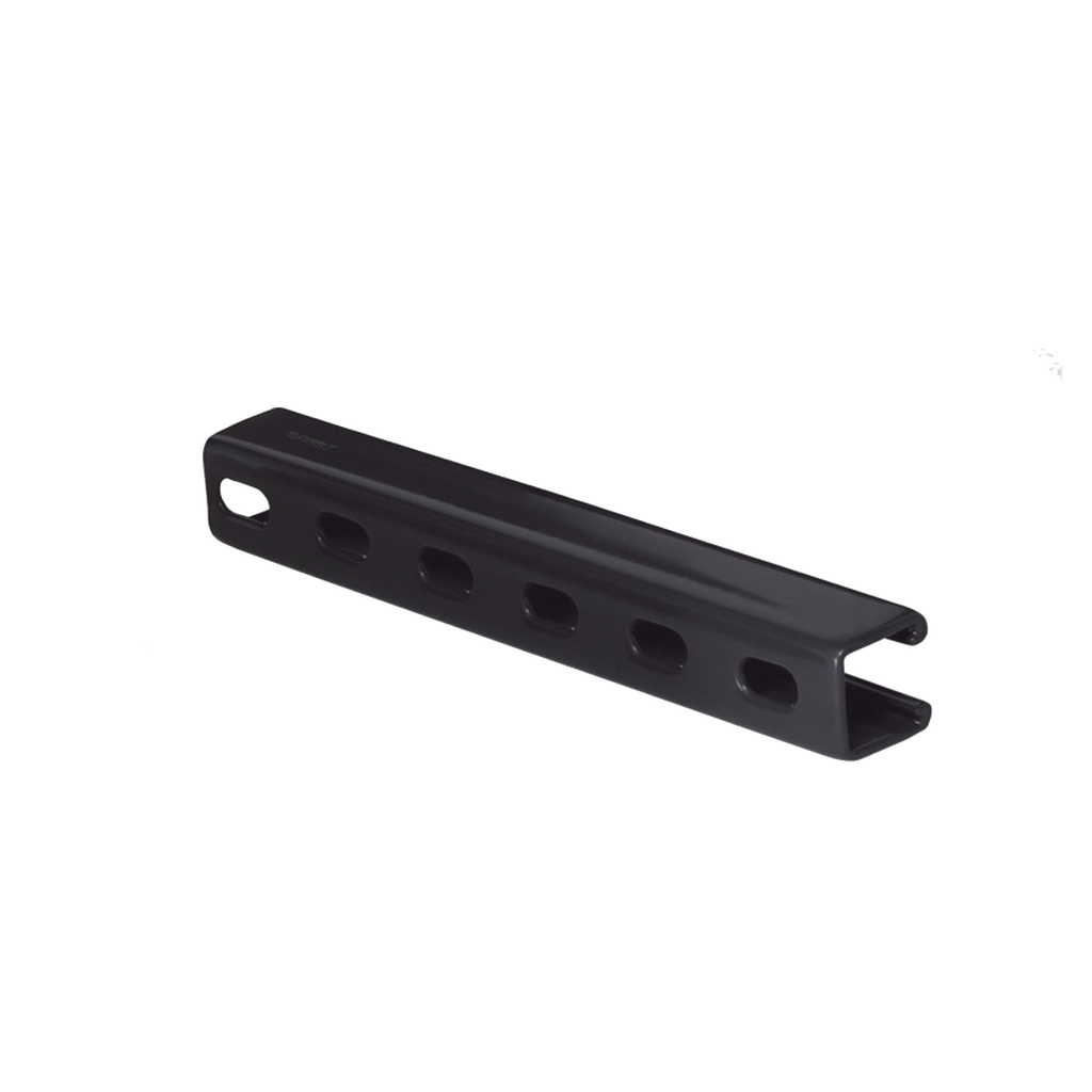 Unicanal Perforado de Acero Galvanizado con Recubrimiento de PVC de 40 x 40 x 200 mm.