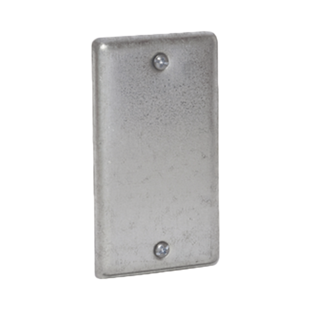 Tapa Ciega de 4 X 2 / Acero Galvanizado.