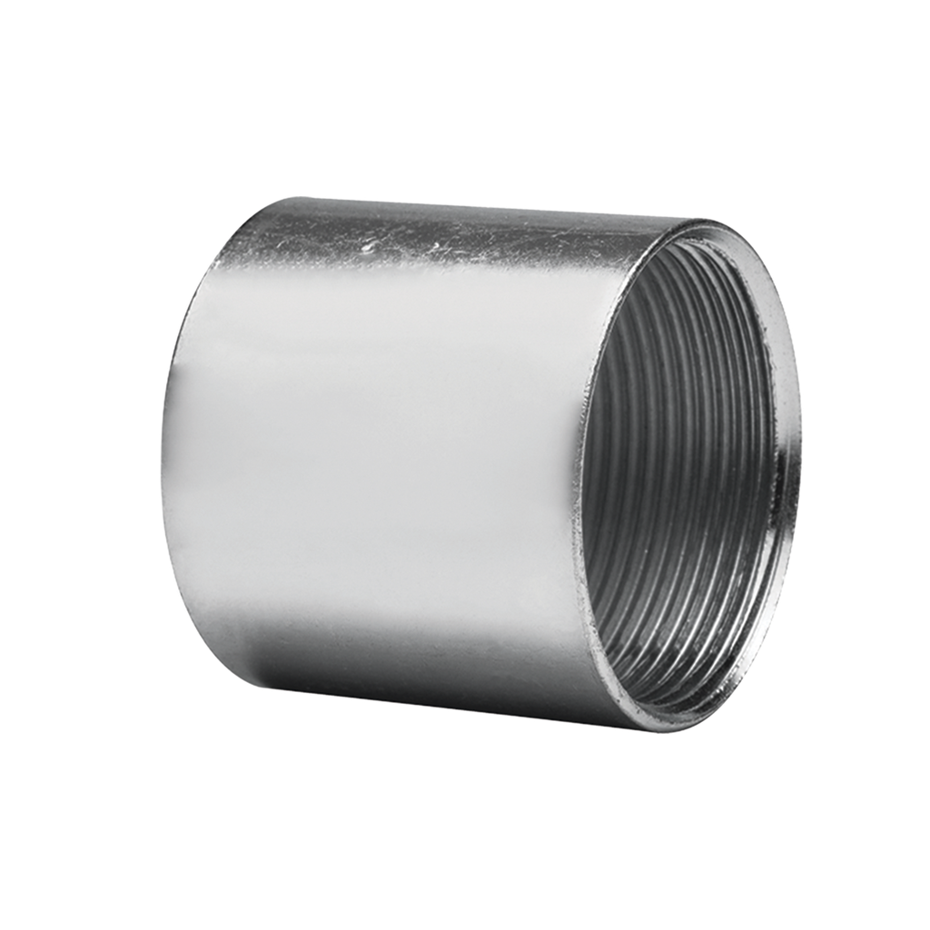 Cople Galvanizado  de 1 (25 mm) para Tubo Conduit Cédula 40.