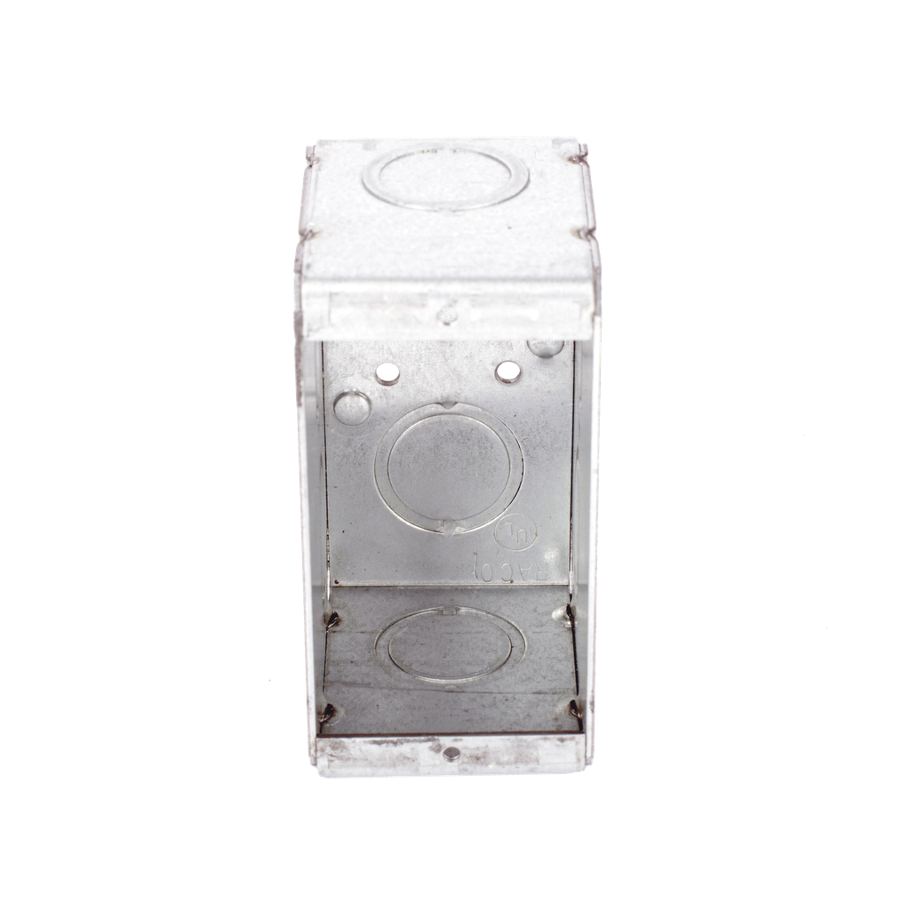 Caja (Chalupa )  Multigang de 1 Gang/ Profundidad de  2-1/2/ 8 TKO (1/2 y 3/4).