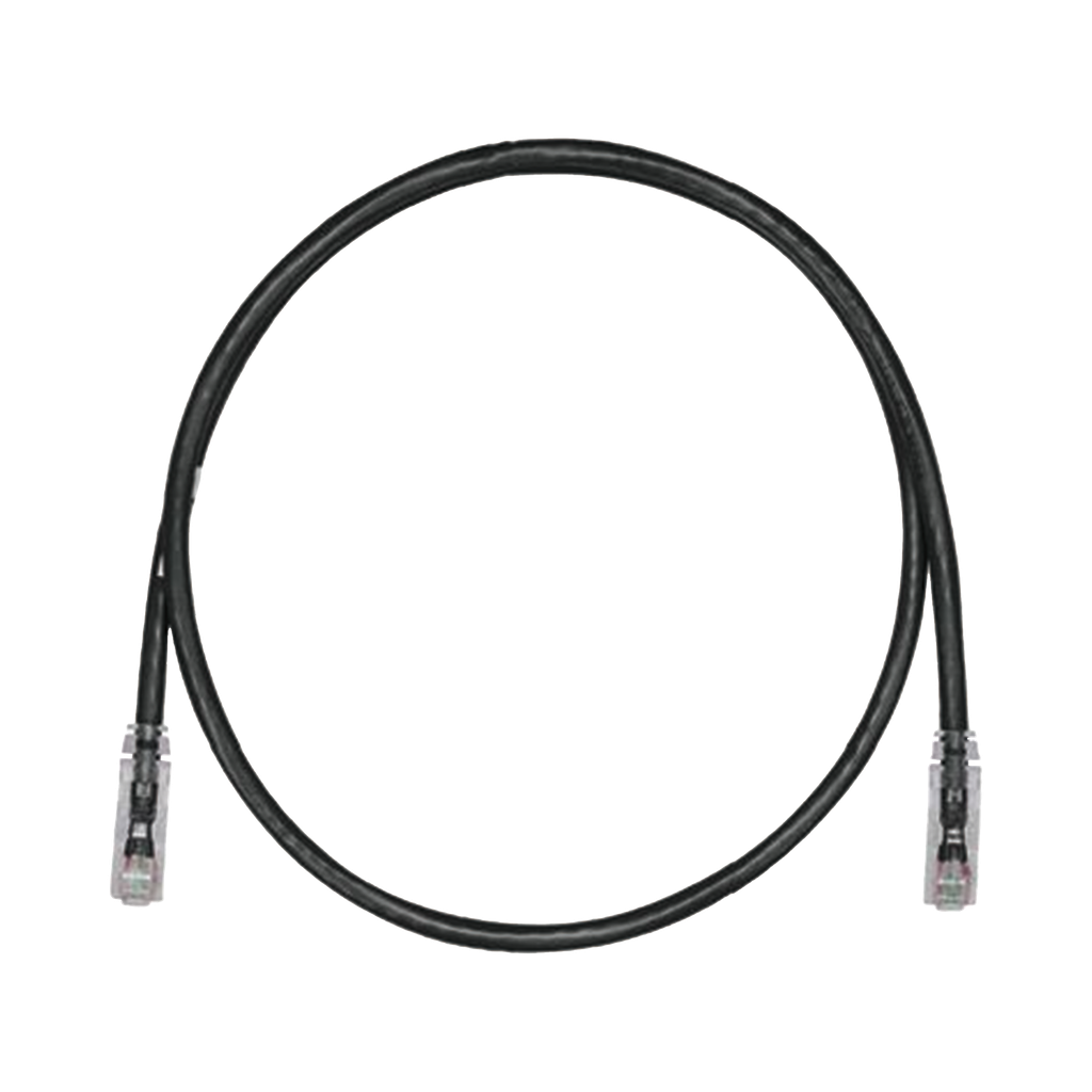 Cable de Parcheo TX6, UTP Cat6, 24 AWG, CM, Color Negro, 6 ft.