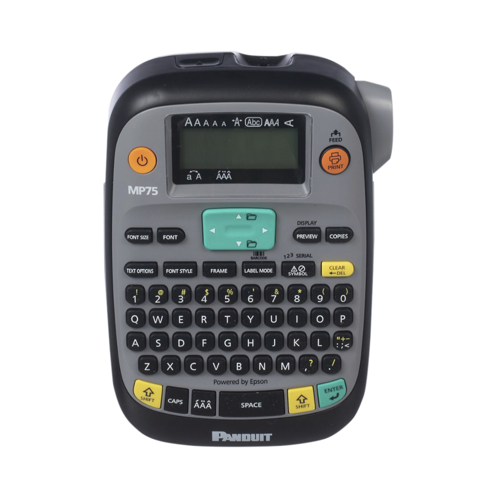 [MP75] Impresora Etiquetadora, Compatible con Etiquetas de Hasta 0.75 in de Ancho, Resolución de 180 dpi y Velocidad de Impresión Rápida