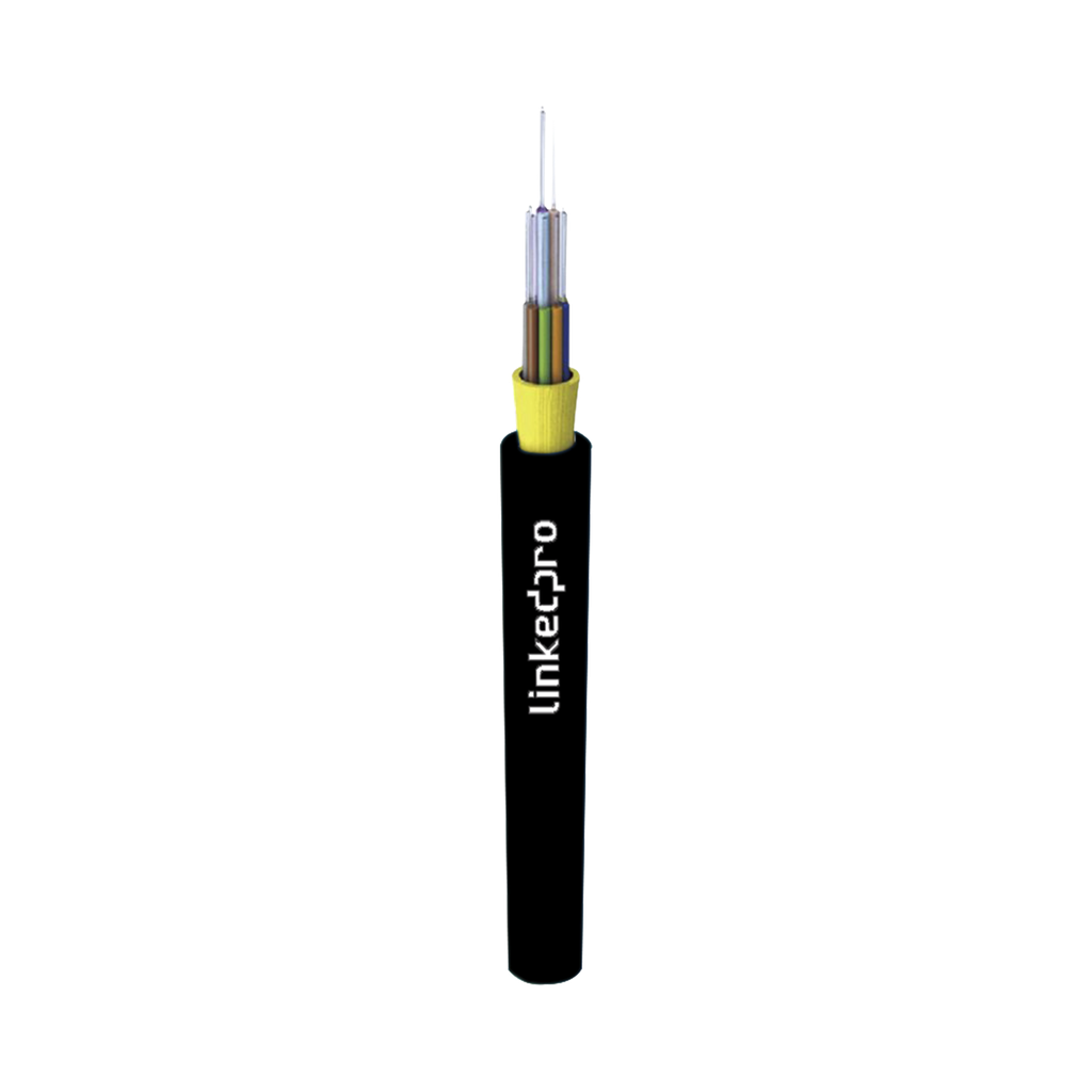 Cable de Fibra Óptica Monomodo 9/125, 12 hilos, Interior/Exterior, Tight Buffer 900µm, OFNR Riser, Dieléctrica, Precio Por Metro, (Hasta 2000 metros en un solo tramo de cable)
