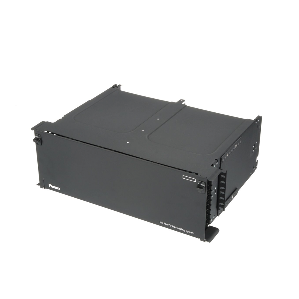 [FLEX4U06] Panel de Distribución de Fibra Óptica, Acepta 12 Cassettes HD Flex? y 144 Fibras por UR, 4UR