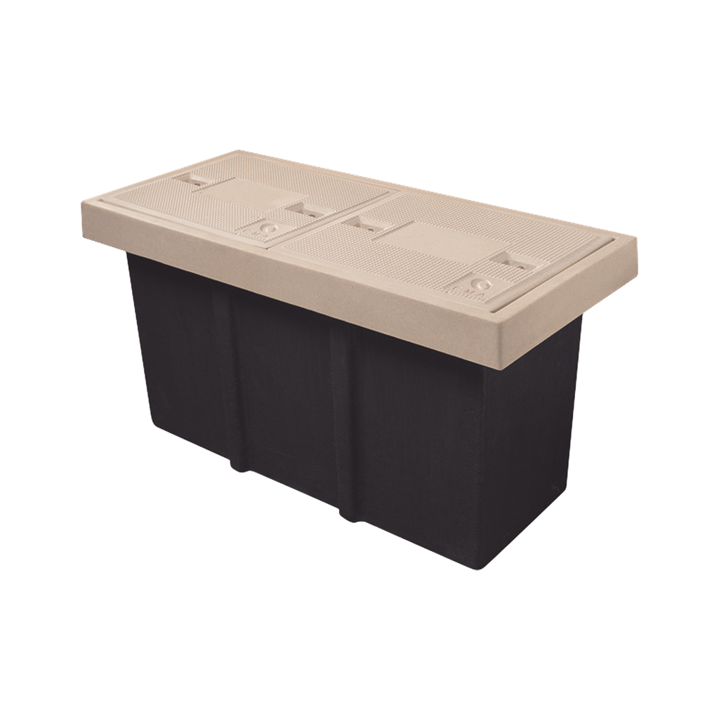 [LP-RL2TL] Registro de Telecomunicaciones L2T Ligero, 2 Tapas, Resistencia 2.5 Toneladas, Uso Peatonal