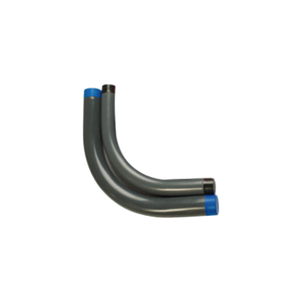 Codo Conduit de 1 1/4? (32 mm) rígido de aluminio recubierto de PVC e interior de uretano.