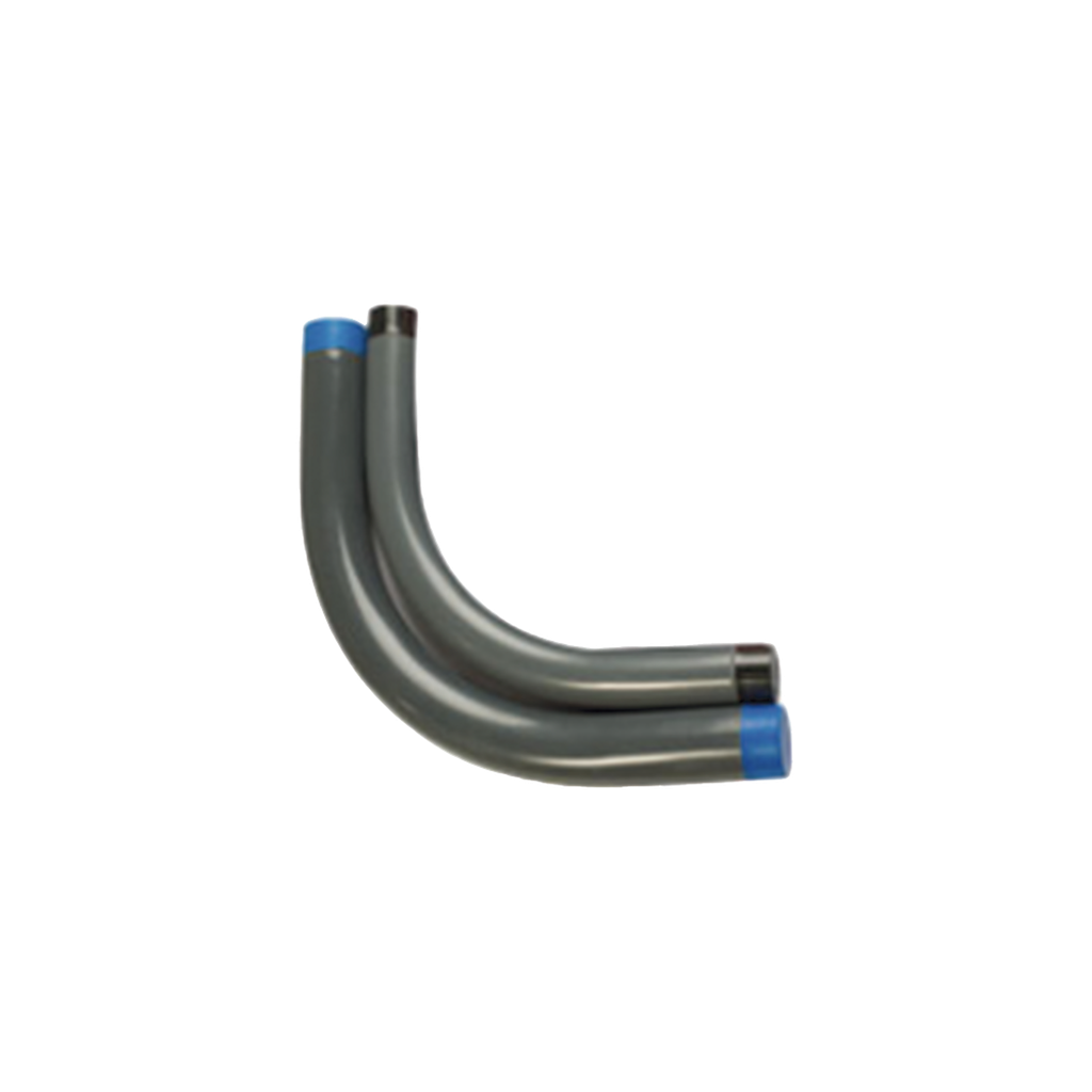 Codo Conduit Rígido de Aluminio de 2 (50.8 mm) con Recubrimiento de PVC.