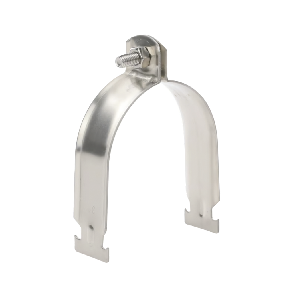 Abrazadera de Acero Inoxidable  de 3 Para Unicanal Tipo Strut