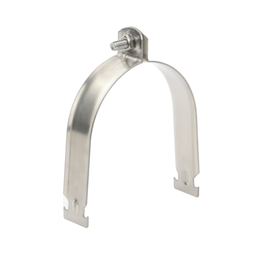 Abrazadera de Acero Inoxidable  de 4 Para Unicanal Tipo Strut