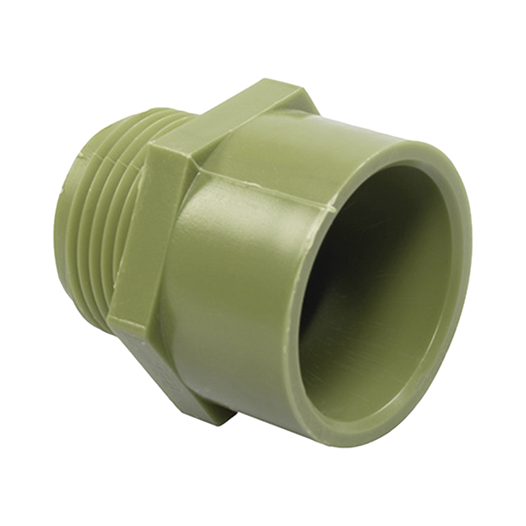 Conector para Tubería PVC Conduit Pesado de 1/2 (13 mm).