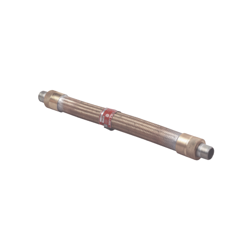 Cople Flexible con Trenzado de Bronce de 1 x 21.