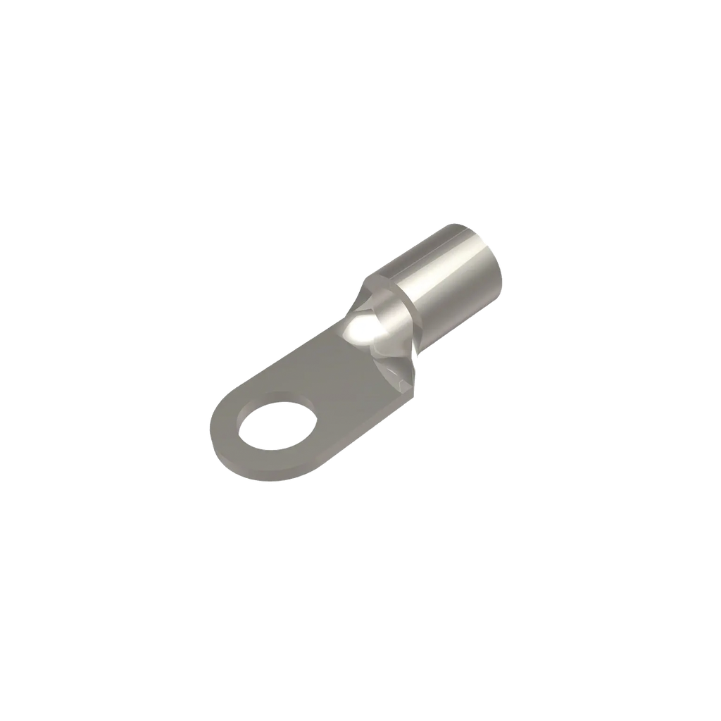 Zapata Terminal de Ojillo para Tornillo 3/8  (10 mm)  y Calibre 8 AWG.