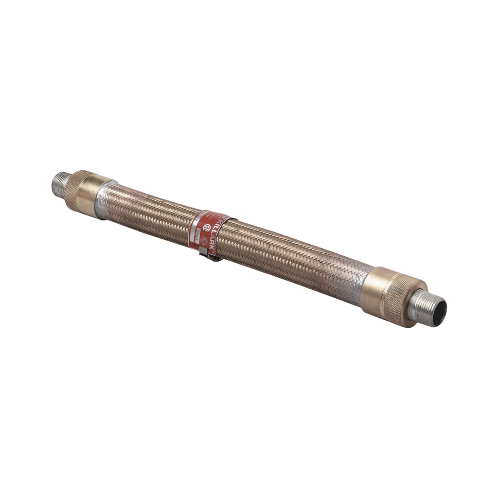 Cople Flexible con Trenzado de Bronce de 3/4 x 18.