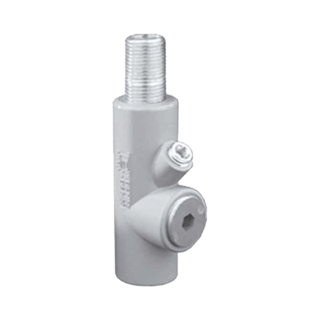 Sello Macho-Hembra de 3/4 (19 mm) de Aluminio con Recubrimiento Exterior de PVC y Interior de Uretano.