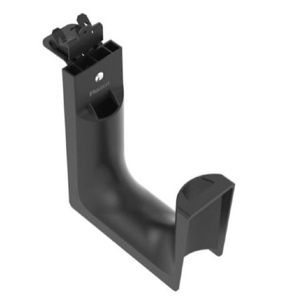 [JP2HBC25RB-L20] Sujetador STRONGHOLD tipo J (J-Hook), grosor de Brida 1/4, para Viga instalada con Martillo, hasta 46 Cables Cat6, Nylon 6.6 Metal, Color Negro, 1 pieza