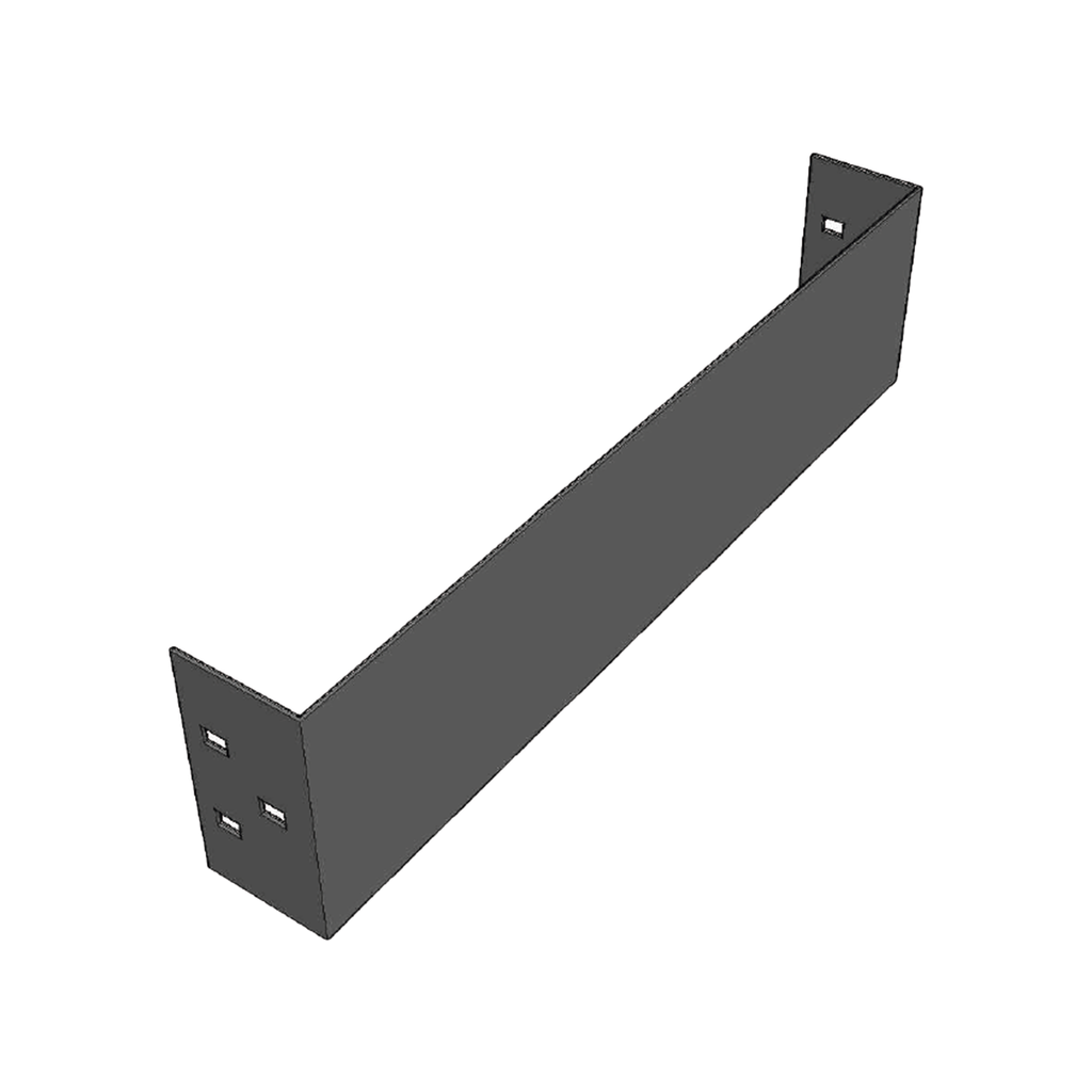 Placa de Cierre para Escalera de Aluminio / Peralte 3 1/4 / Ancho 12 / Incluye Tornillería (CHPCE314X12AK)