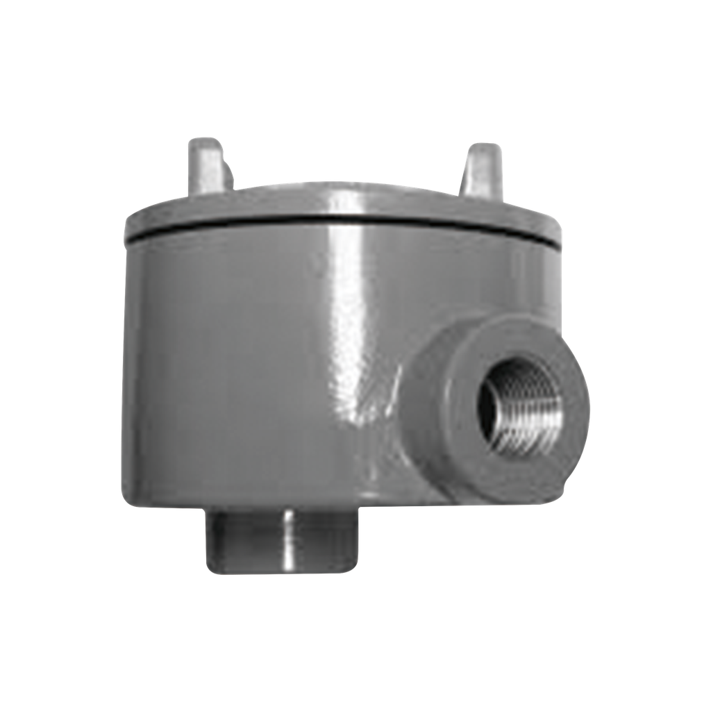 [GRB-0445] Caja con Tapa Tipo GRB de 1/2 (12.7 mm) / Caja a Prueba de Explosión / Para Áreas Peligrosas con Tapa / Libre de Cobre.