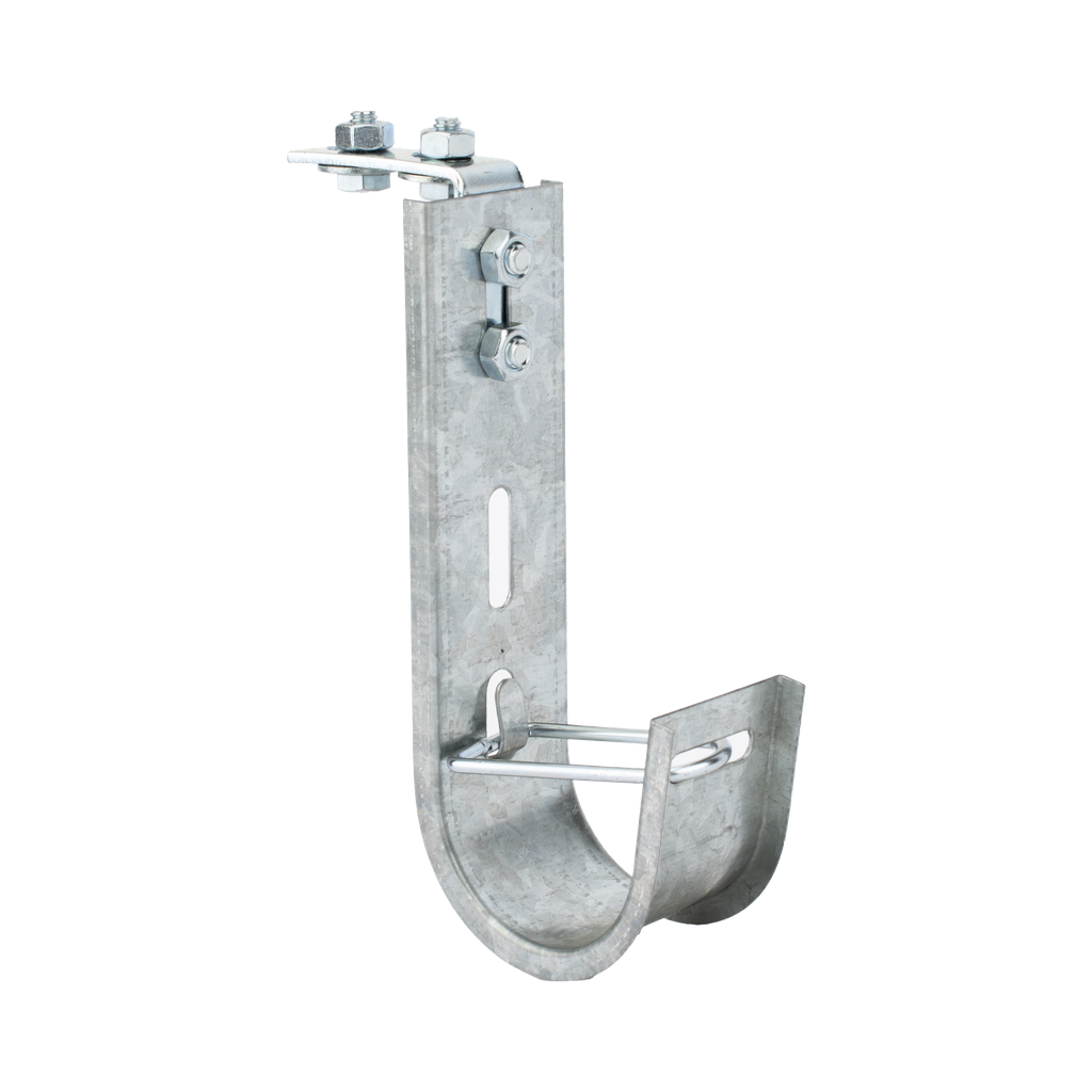 [CH-J51-EZ] Soporte (Gancho) tipo J-Hook, hasta 28 cables Cat6, ideal para soportar cableado en los espacios de manipulación al aire, Para instalación en interior