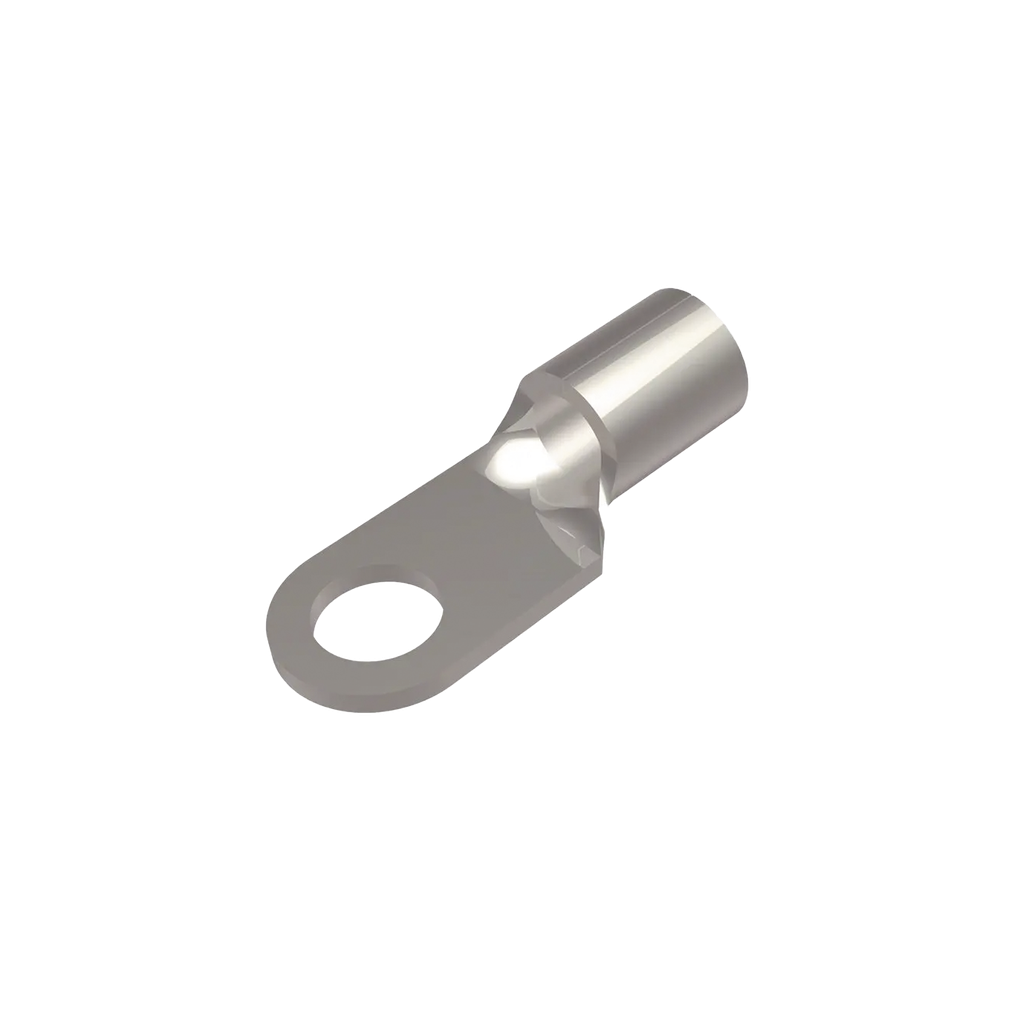 Zapata Terminal de Ojillo para Tornillo  5/16 (8 mm)  y Calibre 6 AWG.