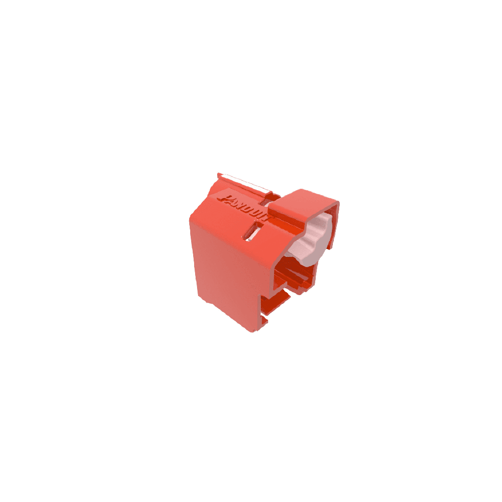 [PSL-DCPLE-C] Kit de 100 Dispositivos Para Impedir Desconexión de Plug RJ45, Color Rojo, Incluye 5 Herramientas para Instalar/Retirar