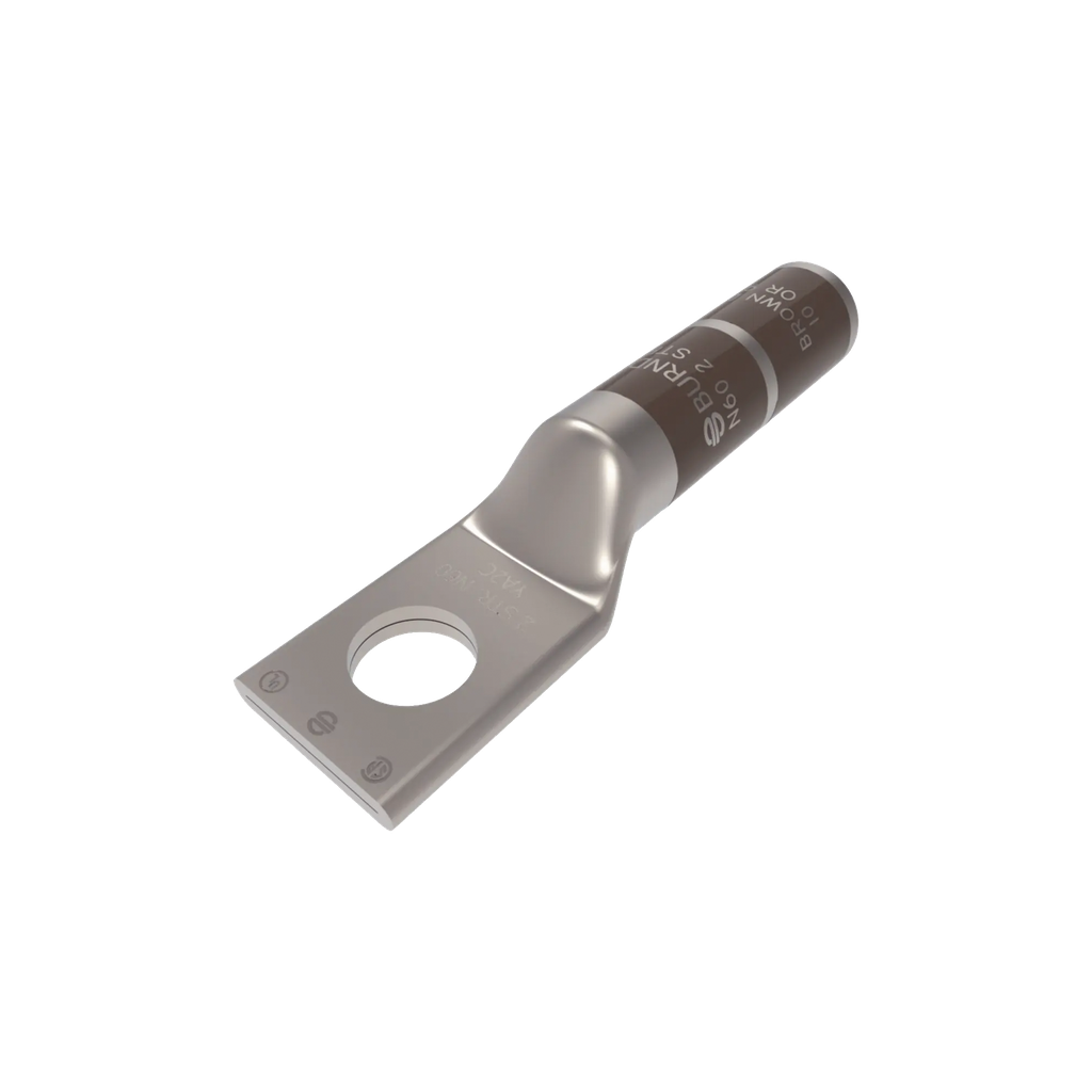 Zapata Terminal de Cañón Largo para Tornillo  5/16 y Calibre 2 AWG.