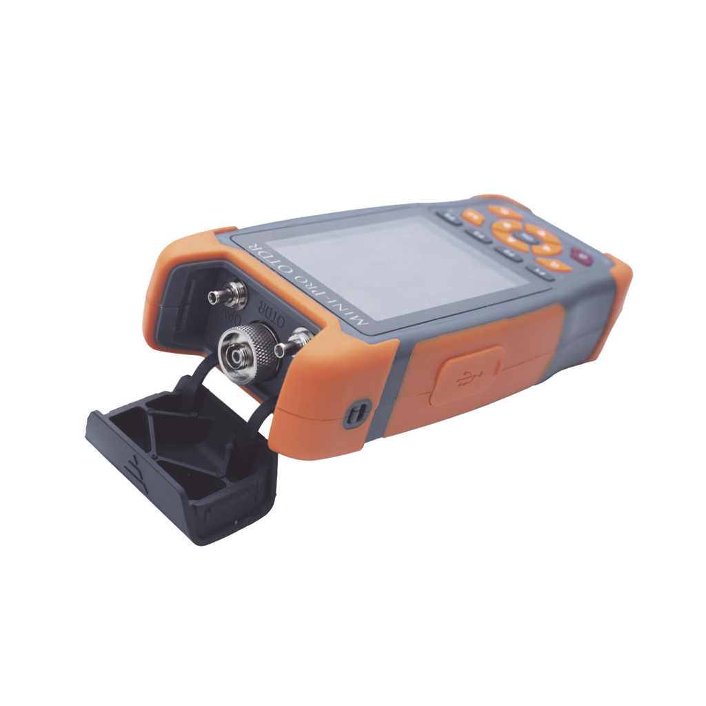 Medidor de Potencia Óptica (OPM) para Fibra Óptica en Redes FTTx / Soporta 3 Longitudes de Onda: 1310nm , 1490nm y 1550nm / Rango de Medición de -40 a 25dBm  / Incluye Función VFL 10mW / Función para Probar de cables