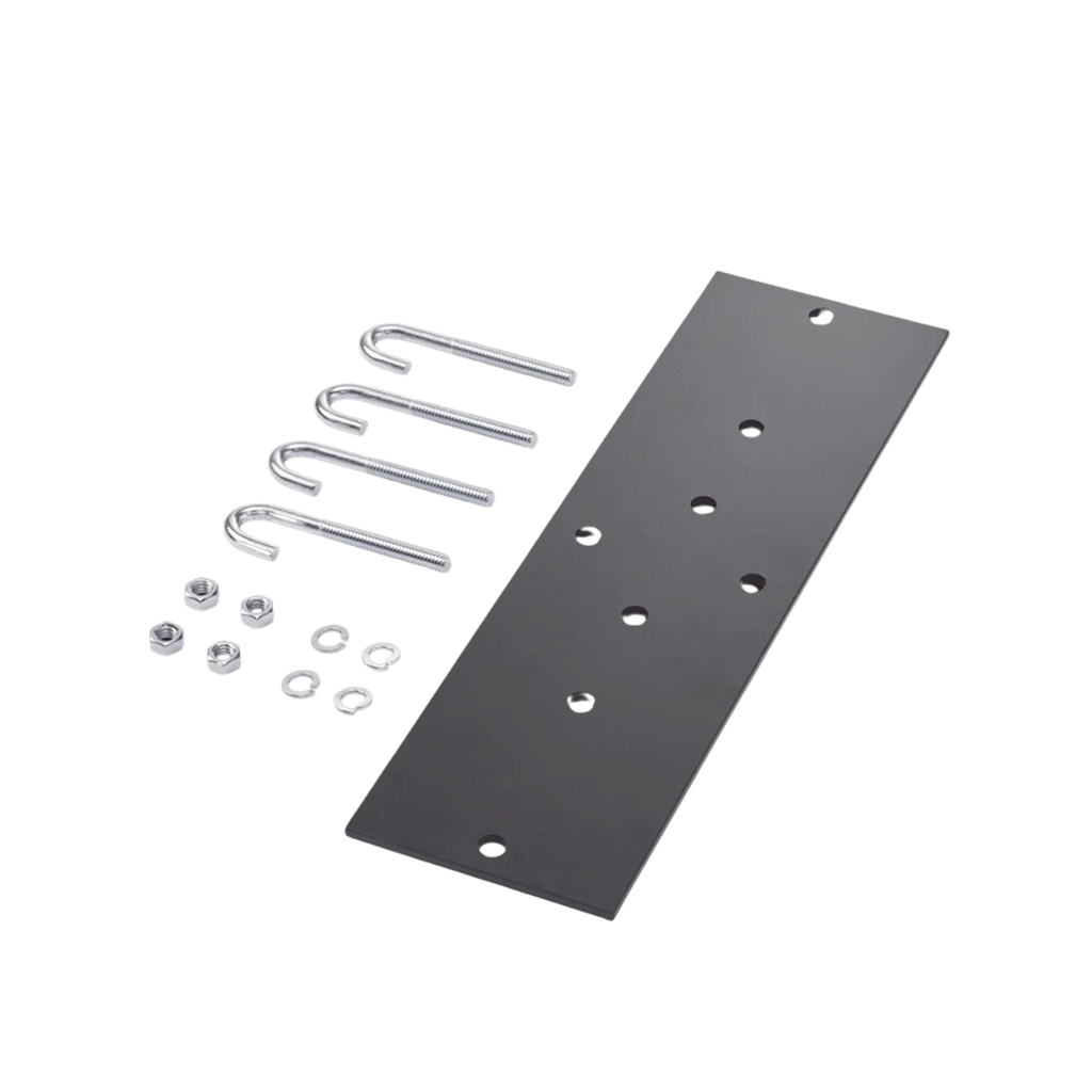 Kit de Conexión a Rack, Para Escalerillas de 12 y 6 in de Ancho, de Acero, Color Negro