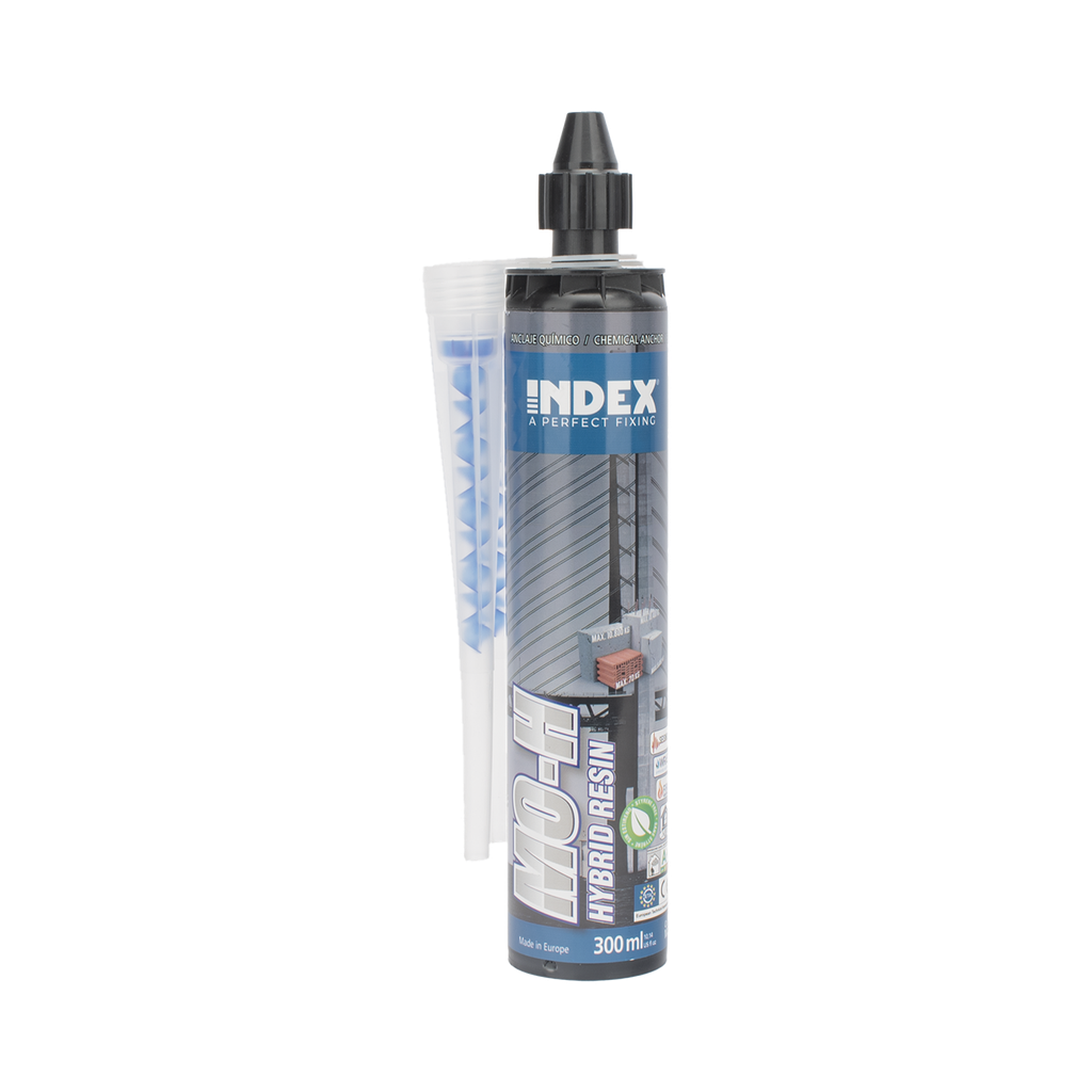 [MOH300] Resina Epoxy Vinylester sin Estireno para Altas Cargas en Concreto y Ladrillo / Curado Rápido / Para Cargas Sísmicas Categoría C1 / Contenido 300 ml.