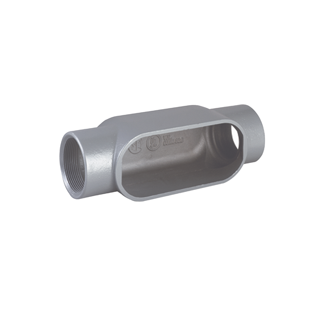 [HUB-C37-SA] Caja Condulet Tipo C de  1 / Aluminio libre de Cobre.