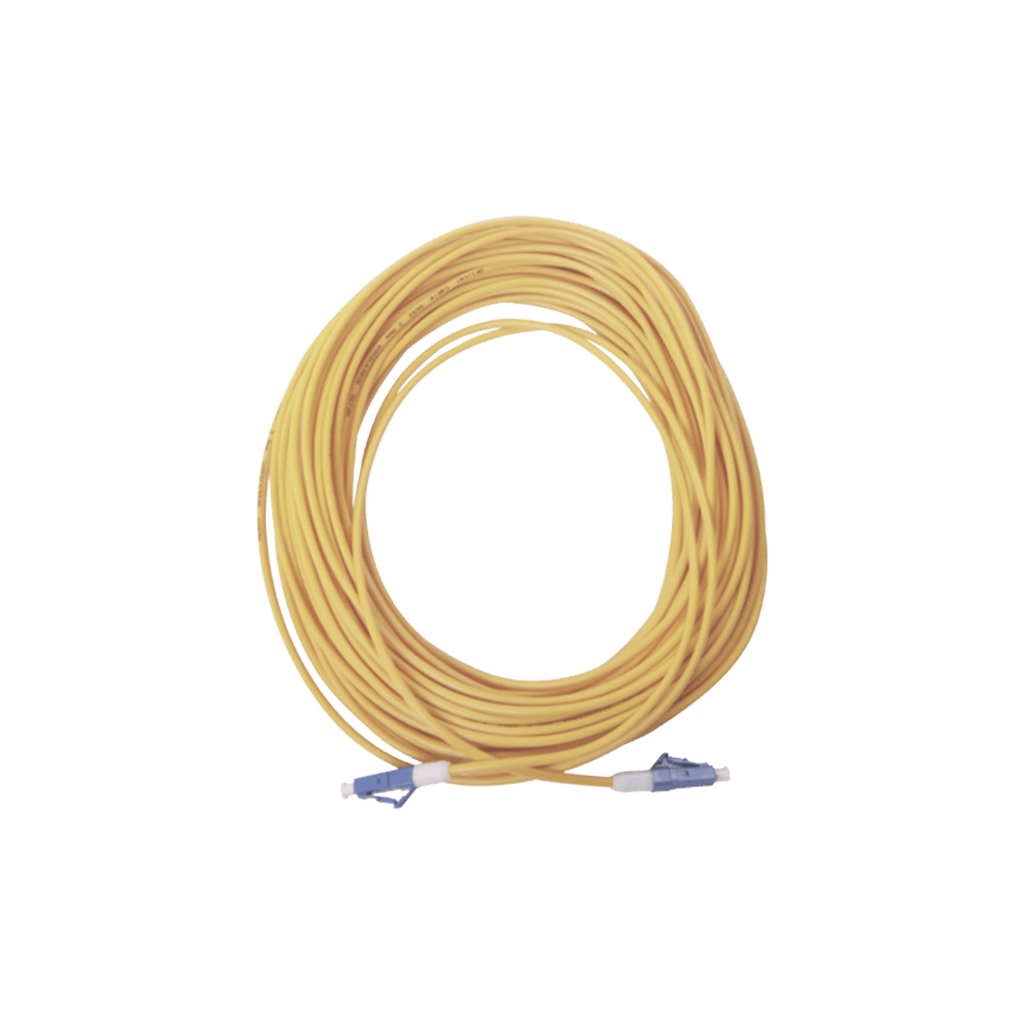 Jumper de Fibra Óptica Monomodo LC/UPC-LC/UPC Simplex de 50 metros, 2mm