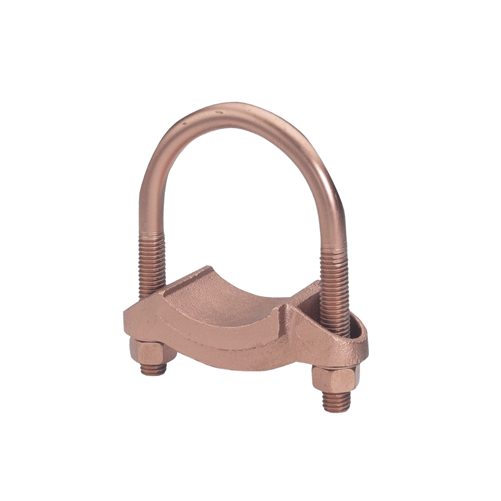 Conector Mecánico para Aterrizaje a Tierra para Cables, Barra  a Tubería o  Varilla  de 3- 3 1/2.