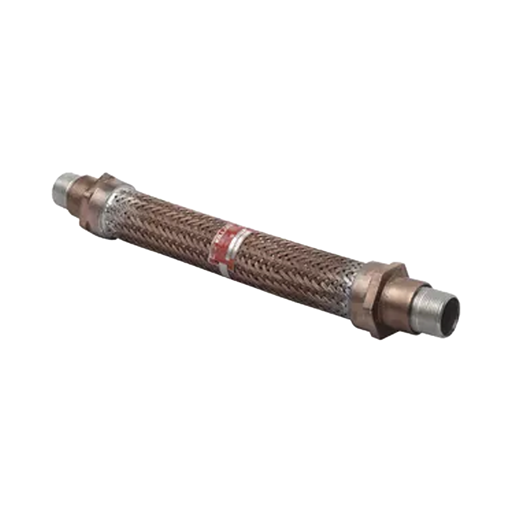 Cople Flexible con Trenzado de Bronce de 2 x 24.