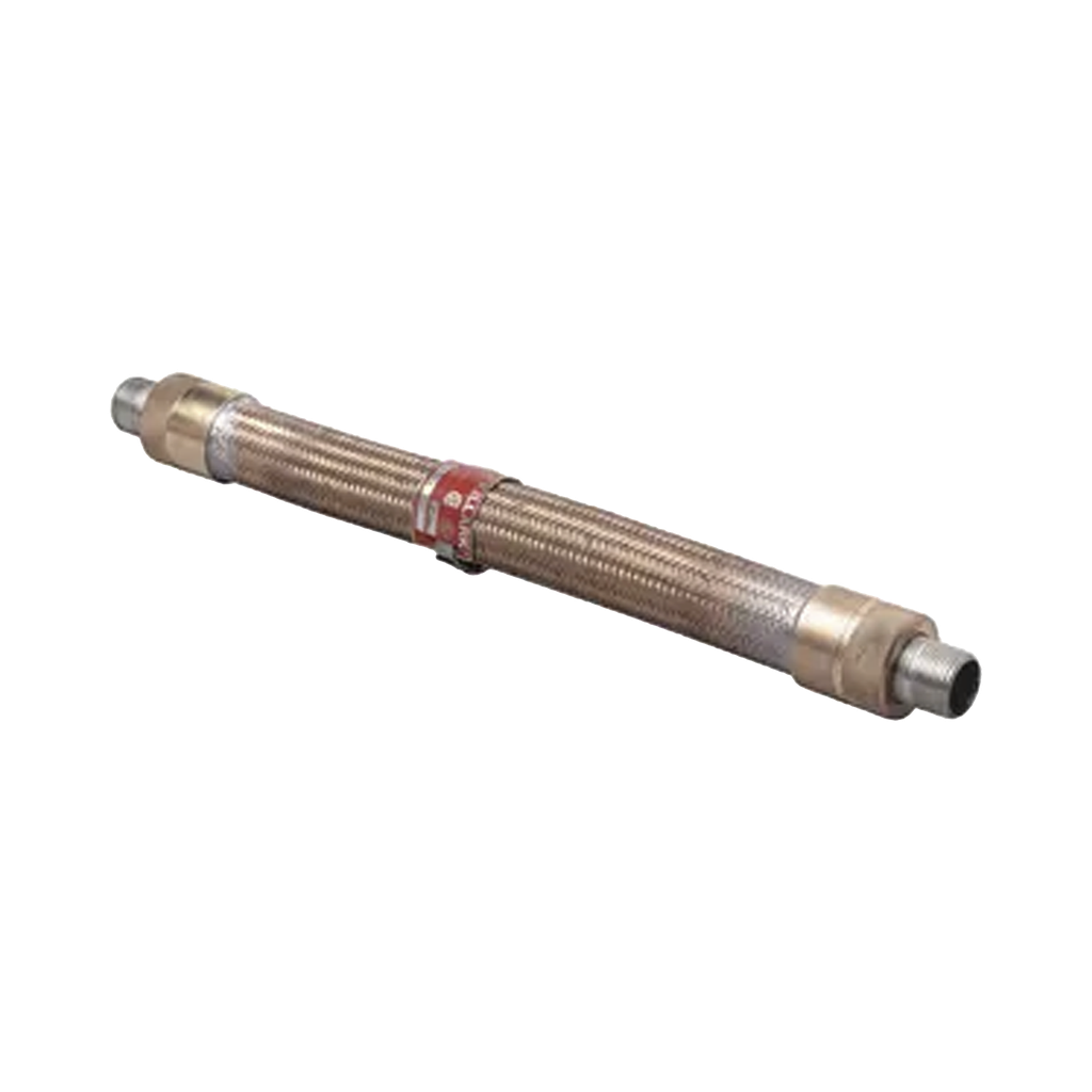 Cople Flexible con Trenzado de Bronce de 1 x 24.