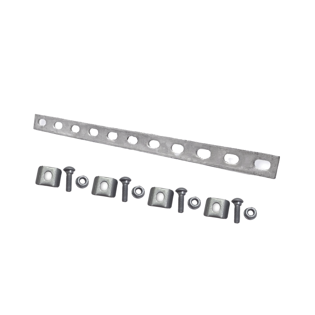 [MG-51-KIT4GBM] Kit 4 Para Unir Tramos de Charolas y Hacer Derivaciones es Ideal Para Utilizarse al Exterior o Zonas Húmedas (13 piezas)